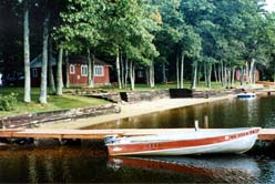 Boats and dock space is available at Three D's Resort